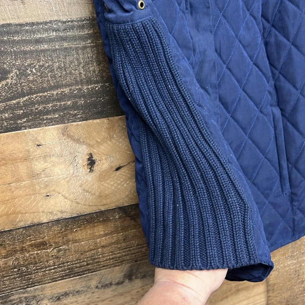 Orvis quilted navy